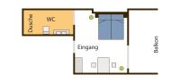 Chambre Double ou Lits Jumeaux - Vue sur Jardin