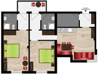 Larger Two-Bedroom Apartment