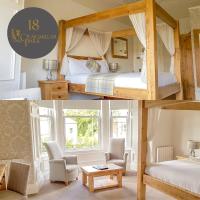 Deluxe Zimmer mit Kingsize-Himmelbett und Dusche