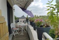 Chambre Lit King-Size avec Balcon