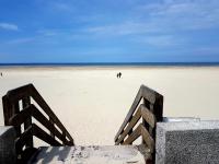 LES VAGUES, plage et centre à pied, terrasse rez-de-ch, parking gratuit, lits faits, animal bienvenu - B&B Berck