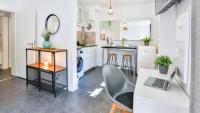 B&B Karlsruhe - Studio HIRSCH56 - Zentral-Ruhig-Terrasse-Netflix - Bed and Breakfast Karlsruhe