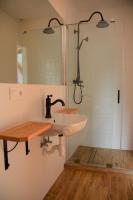 Dreibettzimmer mit Bergblick