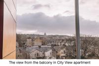 Apartment with City View and Balcony