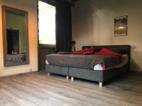Habitación con cama extragrande.