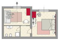 Dreibettzimmer