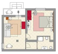 Vierbettzimmer