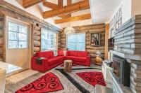 Villa Levin Taiga - Log Cabin - Sauna, Free Ski Pass, Near Levi Center - Chambres d'hôtes Kittilä