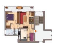 Appartamento con 2 Camere da Letto