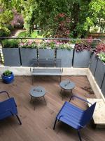 Centre ville - Appartement 3 chambres & Terrasse - La Clé des Sacres - B&B Reims