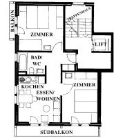 Appartement 2 Chambres