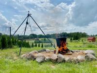 Domek z basenem na Mazurach - B&B Giże