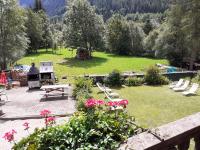 Apartment mit Gartenblick