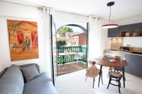 Studio mit Gartenblick