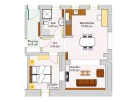 Appartement met 1 Slaapkamer