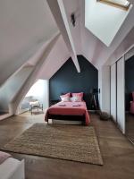 B&B Reims - Suite de l'Etape - Vue cathédrale - Bed and Breakfast Reims