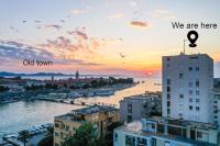 Sea view apartment in the city center with free parking - B&B Zadar