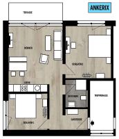 Appartamento con 2 Camere da Letto