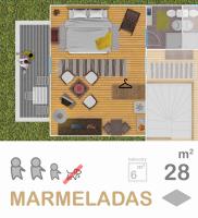 Deluxe Double Room 2 Adults + 1 Child (Marmalade)