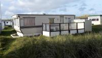AMELAND-Nes-Duinoord: Stacaravan (chalet) + fietsen direct aan zee! - Ferienwohnung Nes