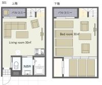 Appartement en Duplex
