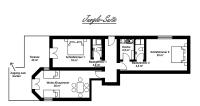 Apartment mit Terrasse