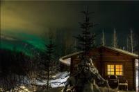 Arngrimslundur log cabin - cabin 3 - B&B