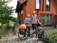 Gemütliches Blockhaus am Wald mit großem Garten - Ferienwohnung Waltershausen