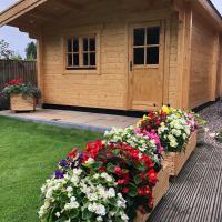 B&B Markinch - Cosy Log Cabin - The Dookit - Fife - Bed and Breakfast Markinch