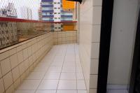 Apartamento na Ocian Mirim Wi-Fi Ar Condicionado Ambiente Familiar Ótima Localização 100 metros da praia - Chambres d'hôtes Praia Grande