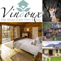 B&B Tulbagh - Vindoux Tree House Guest Farm & Spa - Bed and Breakfast Tulbagh