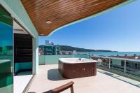 Cobertura Alto Padrão p/10: Jacuzzi e Vista Mar - Ferienwohnung Bombinhas