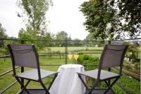 Apartment mit Gartenblick