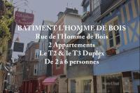 B&B Honfleur - Les Maisons de Maje - Le T2-T3 - Bed and Breakfast Honfleur