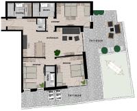 Three-Bedroom Apartment