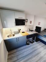 Studio mit Gartenblick