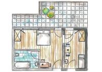 Chambre Familiale avec Balcon