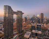 Stylish 2BR in Downtown Dubai with Sea and City Views - B&B