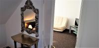 Dreibettzimmer mit Bergblick