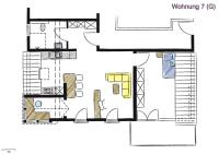 Apartment mit 1 Schlafzimmer