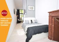 B&B Valenciennes - HYPER CENTRE VALENCIENNES - WIFI - TERRASSE - TRAMWAY - leRelaisdOdile2 - Bed and Breakfast Valenciennes