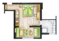 King Studio with Sofa Bed