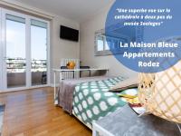 B&B Rodez - Cocon, vue Rodez, terrasse, box, musée Soulages - Bed and Breakfast Rodez