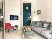 Apartment mit Gartenblick