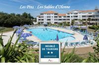 B&B Les Sables-d'Olonne - Les Pins - 3 pièces - Vue sur piscine - 600m mer - Les Sables d'Olonne - Bed and Breakfast Les Sables-d'Olonne