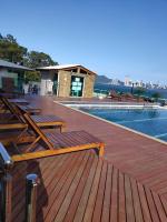 Flat Prédio Frente MAR Garagem Piscina Academia Portaria 24 h - Chambres d'hôtes Balneário Camboriú