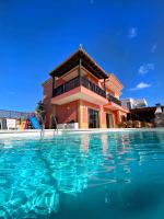 Luxury 5 star Villa Violetta with amazing sea view, jacuzzi and heated pool - B&B San Agustin