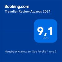 Hausboot Krakow am See Forelle 1 und 2 - B&B Krakow am See