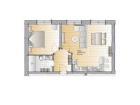 Apartamento con vistas a las montañas