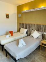 Tweepersoonskamer met 1 of 2 Bedden en Eigen Badkamer